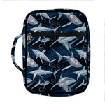 Shark Underwear Pattern Print Front Pocket Bible Bag