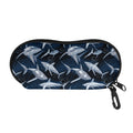 Shark Underwear Pattern Print Glasses Case