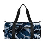 Shark Underwear Pattern Print Gym Bag