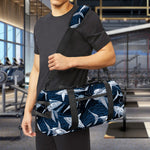 Shark Underwear Pattern Print Gym Bag