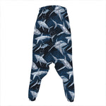 Shark Underwear Pattern Print Hammer Pants