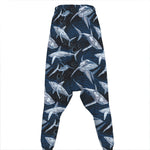 Shark Underwear Pattern Print Hammer Pants