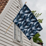 Shark Underwear Pattern Print House Flag