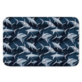 Shark Underwear Pattern Print Indoor Door Mat