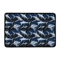 Shark Underwear Pattern Print Kitchen Mat