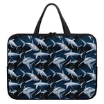 Shark Underwear Pattern Print Laptop Sleeve With Handle