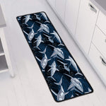 Shark Underwear Pattern Print Long Kitchen Mat