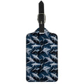 Shark Underwear Pattern Print Luggage Tag