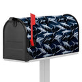 Shark Underwear Pattern Print Mailbox Cover
