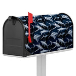 Shark Underwear Pattern Print Mailbox Cover