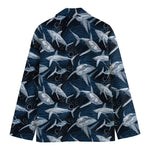 Shark Underwear Pattern Print Men's Blazer
