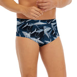 Shark Underwear Pattern Print Men's Briefs