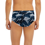 Shark Underwear Pattern Print Men's Briefs