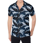 Shark Underwear Pattern Print Men's Shirt