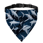 Shark Underwear Pattern Print Over The Collar Dog Bandana