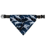 Shark Underwear Pattern Print Over The Collar Dog Bandana