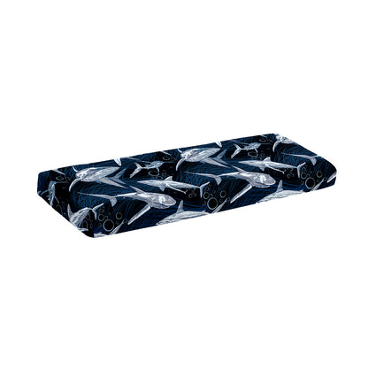 Shark Underwear Pattern Print Piano Keyboard Cover