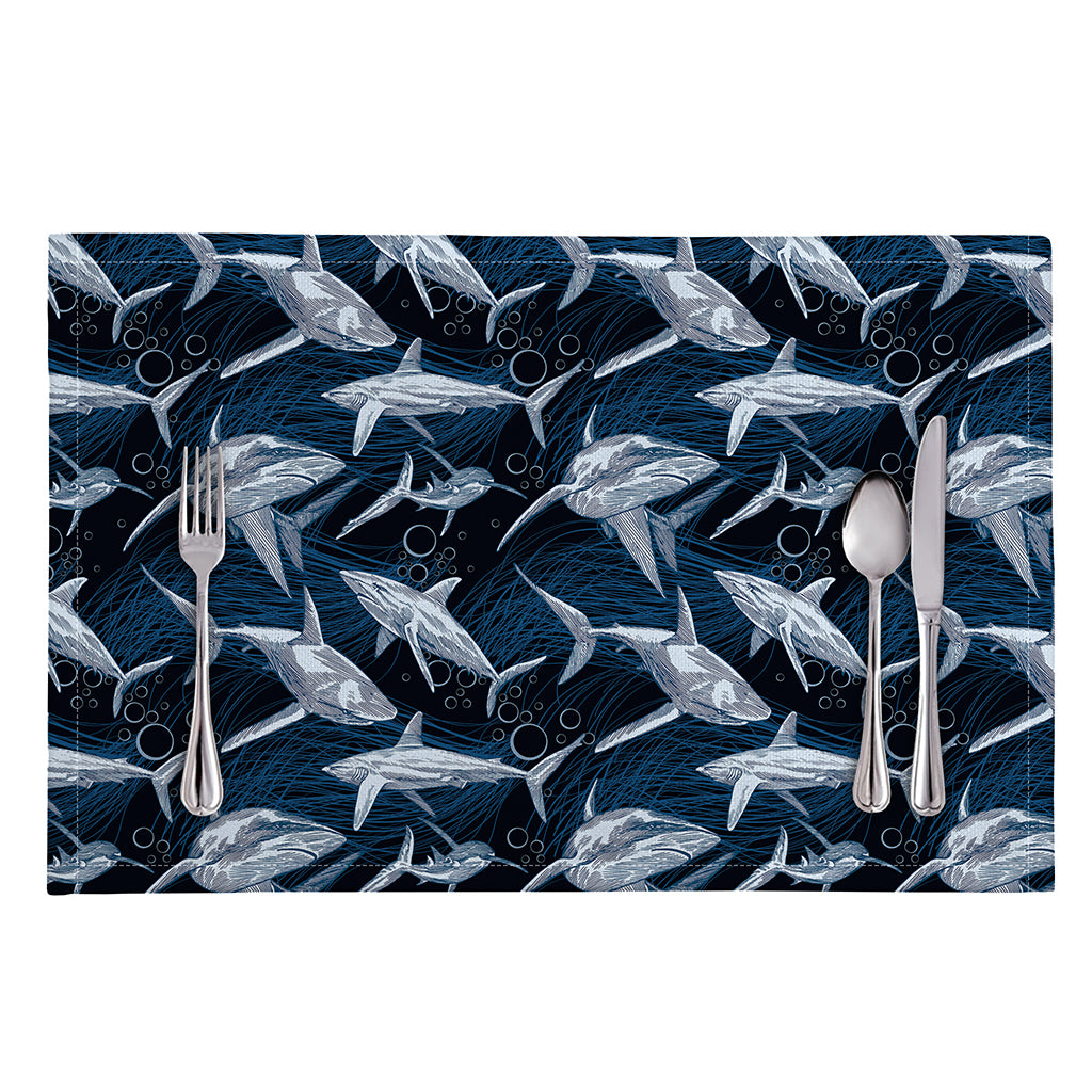 Shark Underwear Pattern Print Placemat