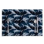Shark Underwear Pattern Print Placemat