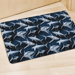 Shark Underwear Pattern Print Polyester Doormat