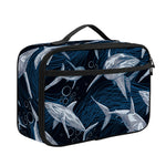Shark Underwear Pattern Print Portable Lunch Bag