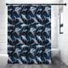 Shark Underwear Pattern Print Premium Shower Curtain