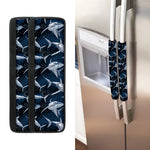 Shark Underwear Pattern Print Refrigerator Handle Covers