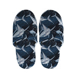 Shark Underwear Pattern Print Slippers