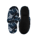 Shark Underwear Pattern Print Slippers