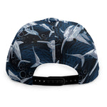 Shark Underwear Pattern Print Snapback Cap