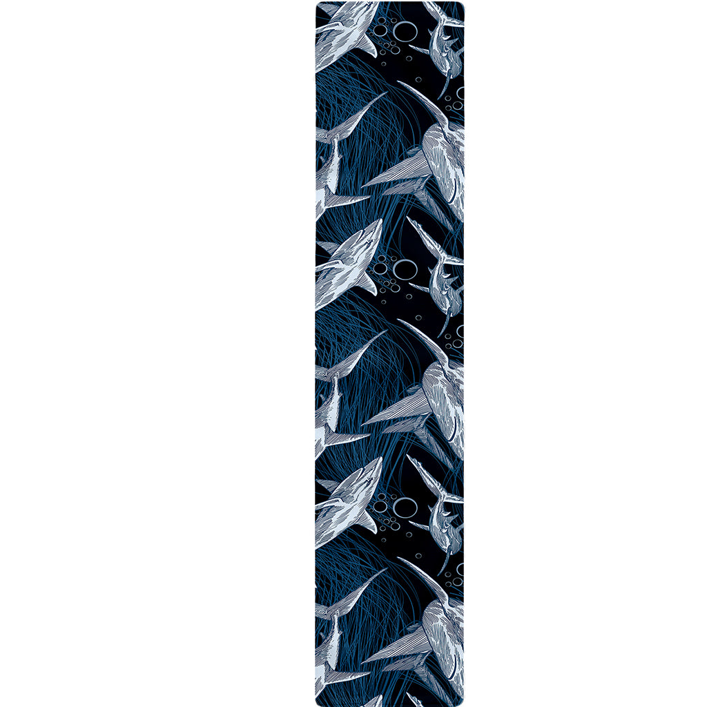 Shark Underwear Pattern Print Table Runner