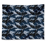 Shark Underwear Pattern Print Tapestry