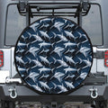 Shark Underwear Pattern Print Tire Cover