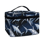 Shark Underwear Pattern Print Travel Makeup Bag