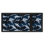 Shark Underwear Pattern Print Trifold Wallet