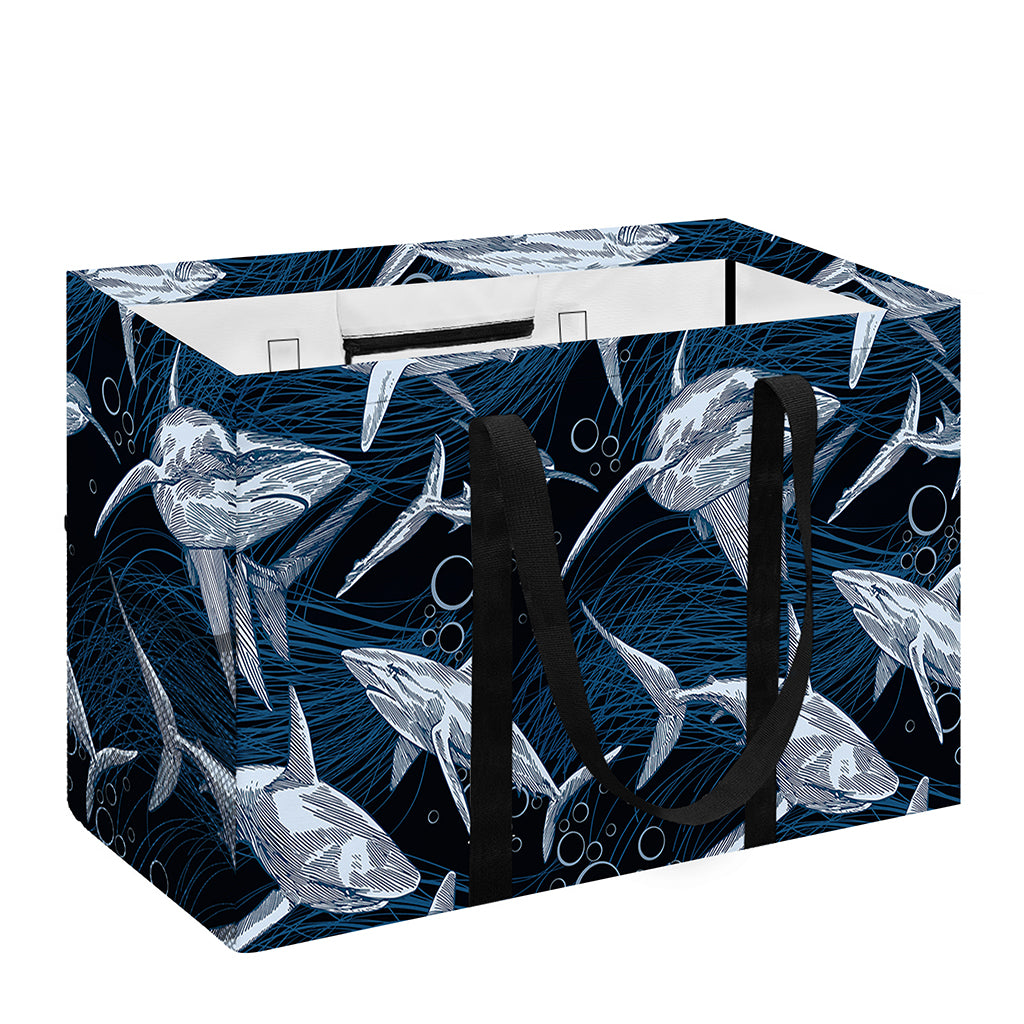 Shark Underwear Pattern Print Utility Tote Bag
