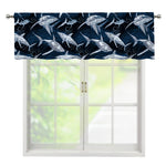 Shark Underwear Pattern Print Window Valance