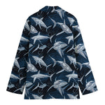 Shark Underwear Pattern Print Women's Blazer