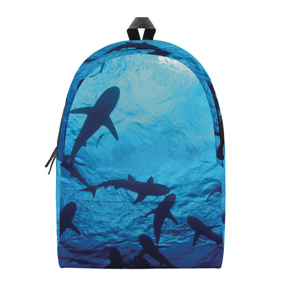 Shark Underwear Print Backpack