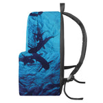 Shark Underwear Print Backpack