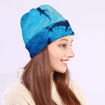 Shark Underwear Print Beanie