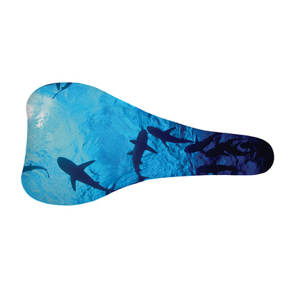 Shark Underwear Print Bicycle Seat Cover