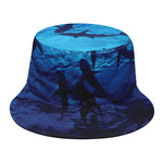 Shark Underwear Print Bucket Hat