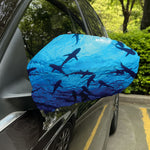 Shark Underwear Print Car Side Mirror Covers