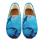 Shark Underwear Print Casual Shoes