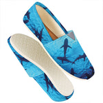 Shark Underwear Print Casual Shoes