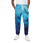 Shark Underwear Print Cotton Pants