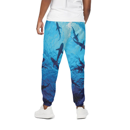 Shark Underwear Print Cotton Pants