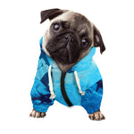 Shark Underwear Print Dog Zip Up Hoodie