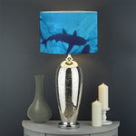 Shark Underwear Print Drum Lamp Shade
